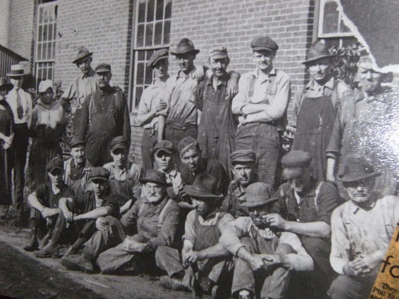 Stevens Point Brewery workers in 1925